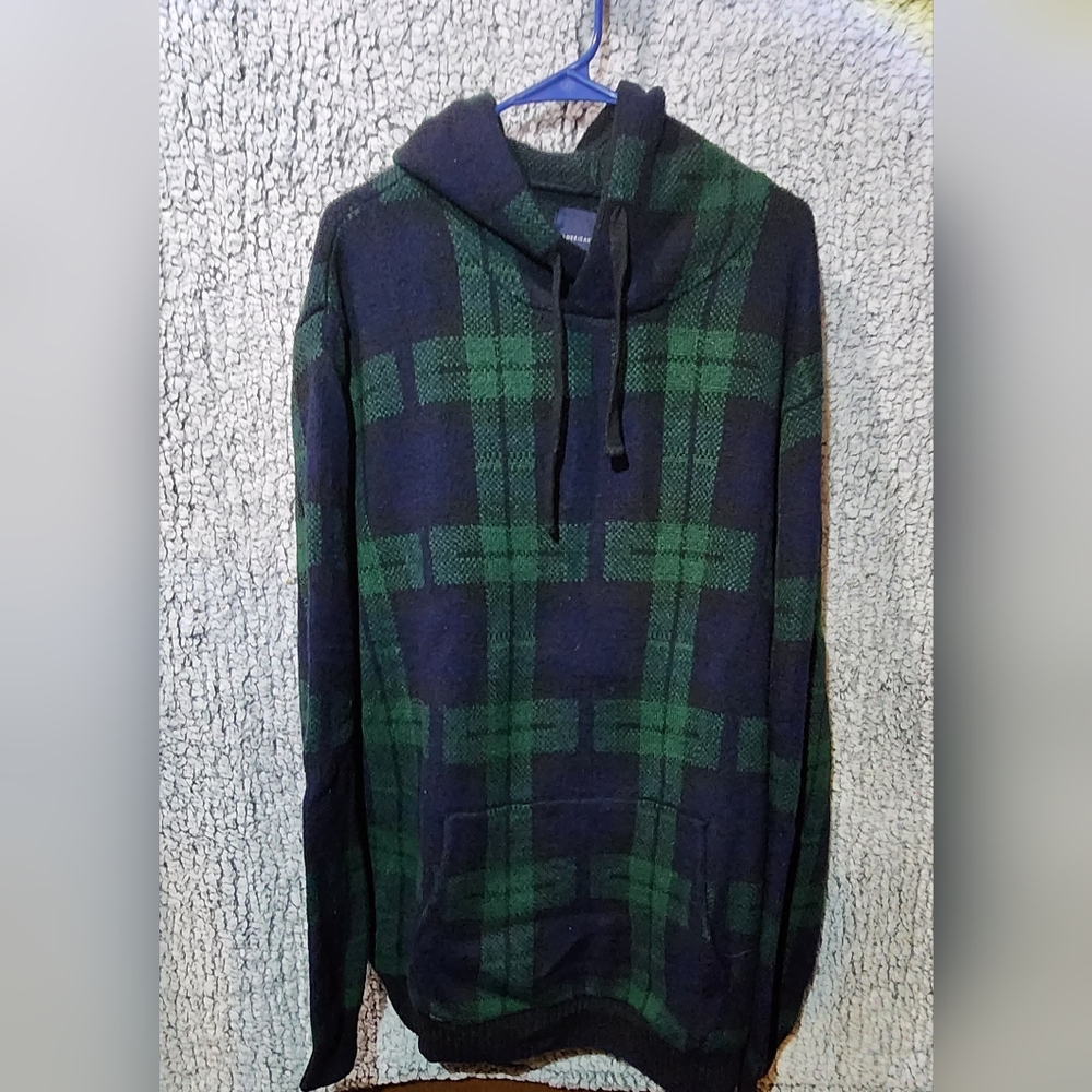 Buffalo plaid hoodie